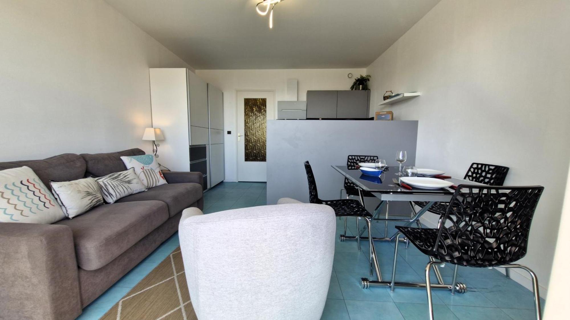 Saint Georges De Didonne - Pleine Vue Mer Pour Ce Studio Cabine Face A La Plage Luaran gambar